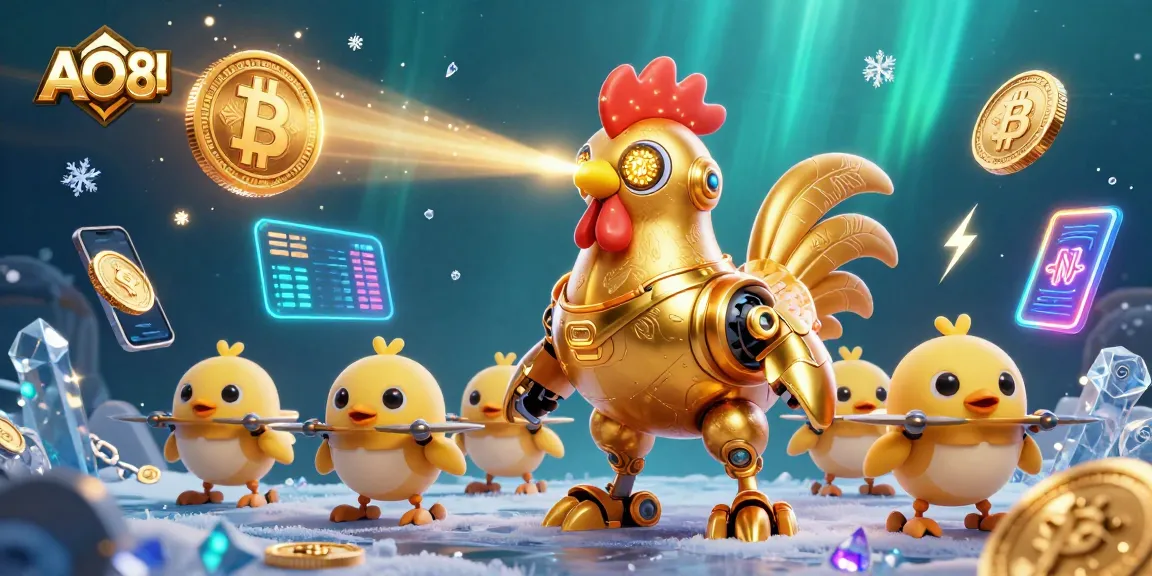 AO88 offers exciting gameplay with immersive visuals in a vibrant 3D casino scene.