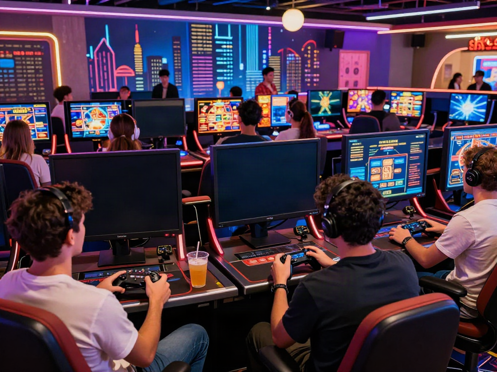 Players enjoying uk casinos not on gamstop in a vibrant online gaming environment.