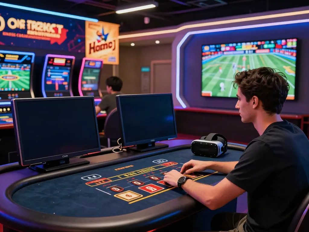 Engaging gaming scene showcasing players at http://debet-onl.com with live dealer games and sports betting excitement.